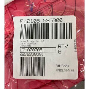 Lug Serenity Rose Slim Heat-Resistant Hair Tool Case with Floral Zip Closure